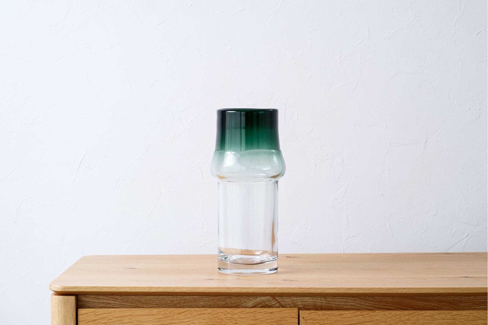 COLLECTION LENA : VASES EN VERRE TRANSPARENT ET COLORÉ