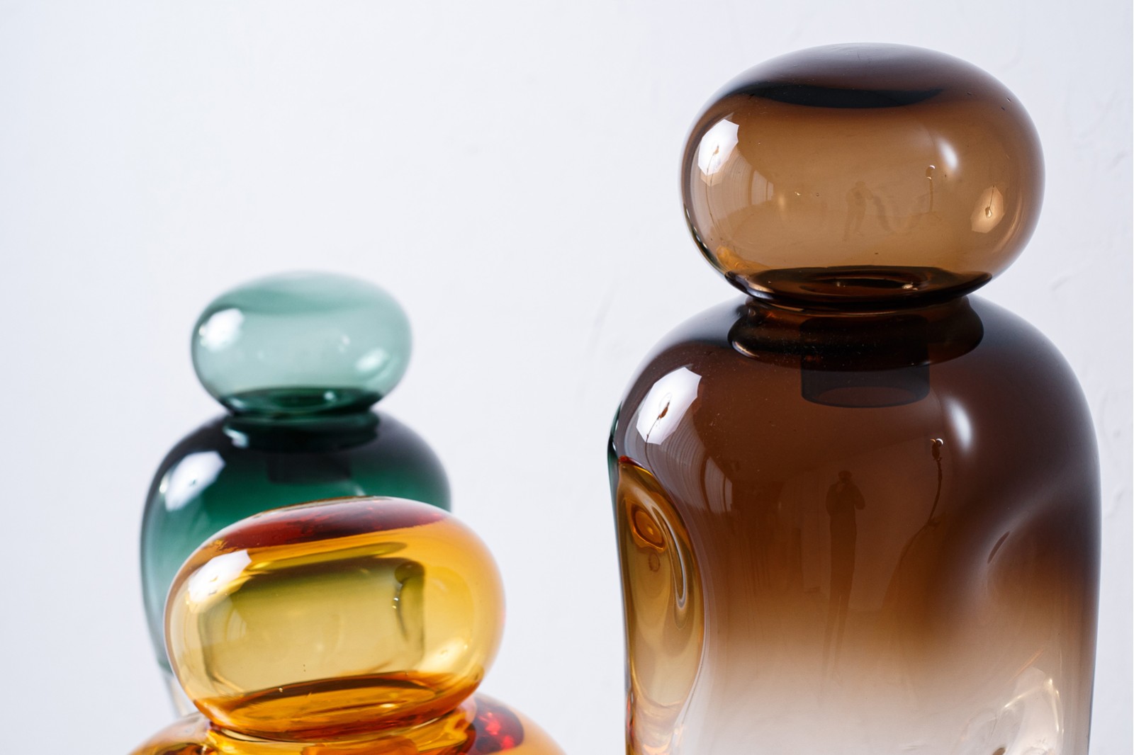 OMBA COLLECTION: COLORED GLASS BOTTLES