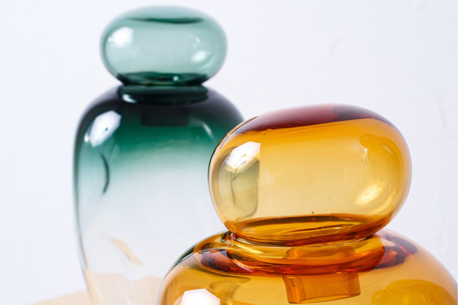 OMBA COLLECTION: COLORED GLASS BOTTLES