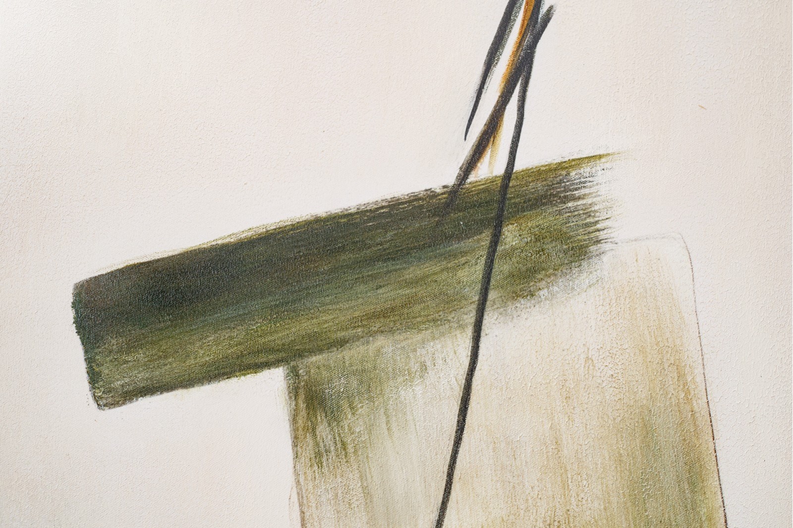 OLIVE STROKE PAINTING NO. 1