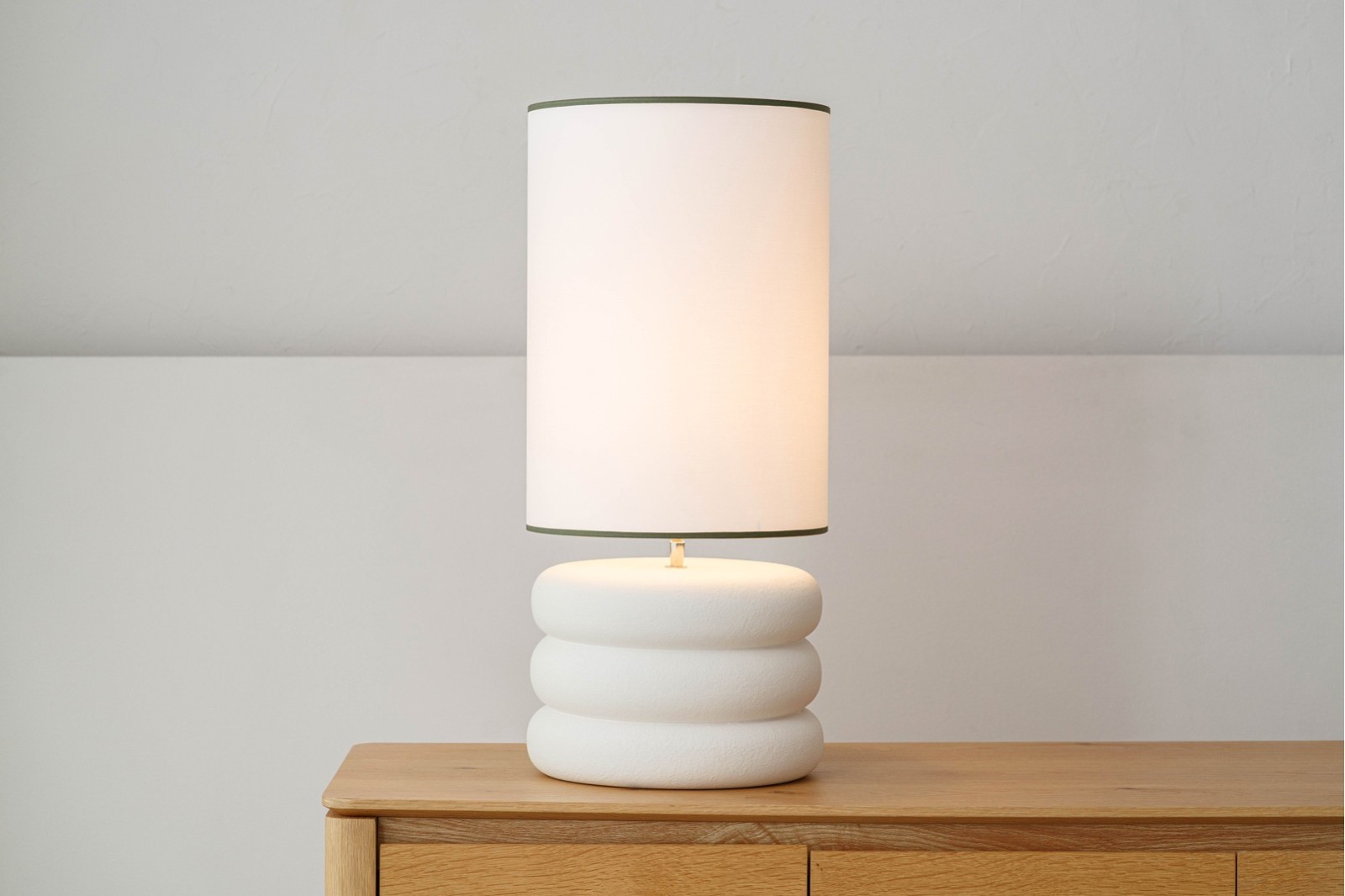 LAMPARA DE MESA DE CERAMICA MOUSSE