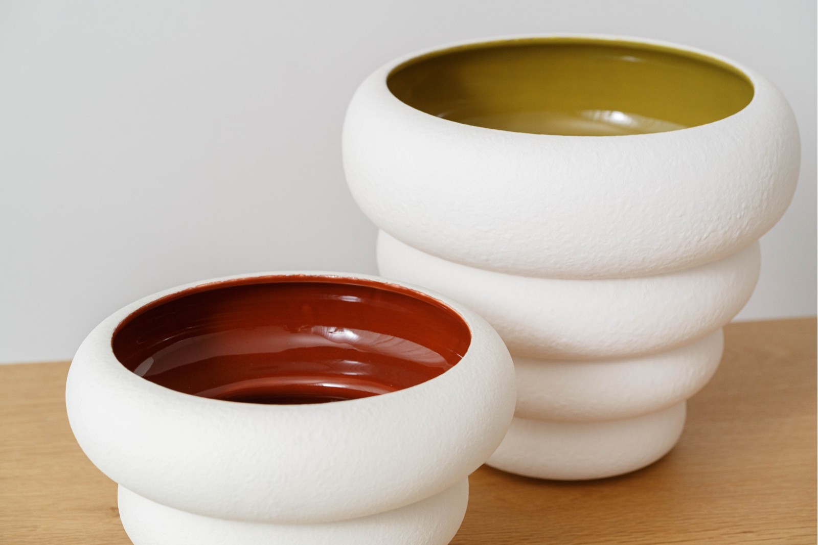 COLECCIÓN MOUSSE:  JARRONES Y CENTRO CERÁMICA| VP Interiorismo