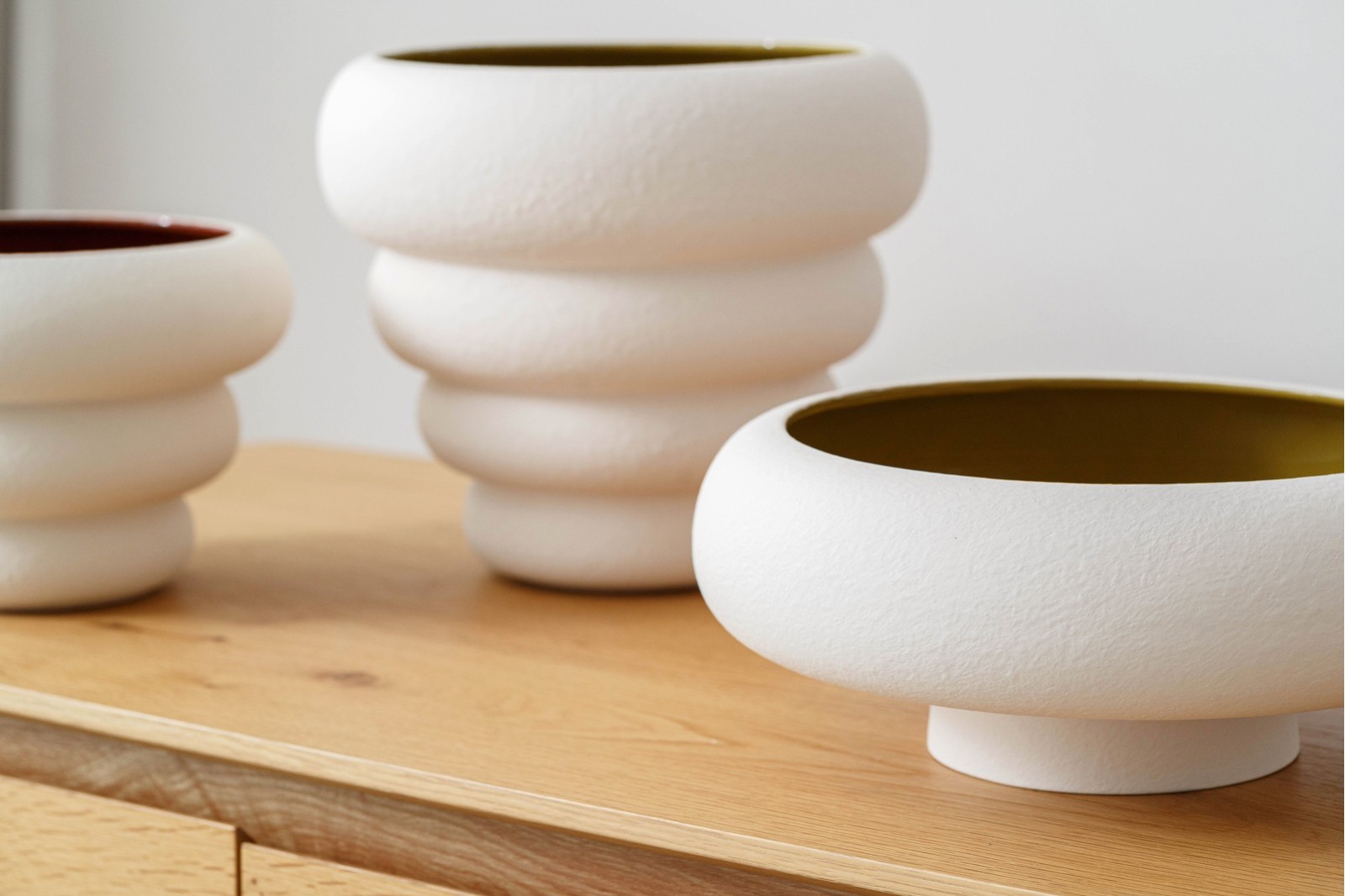 COLECCIÓN MOUSSE:  JARRONES Y CENTRO CERÁMICA| VP Interiorismo